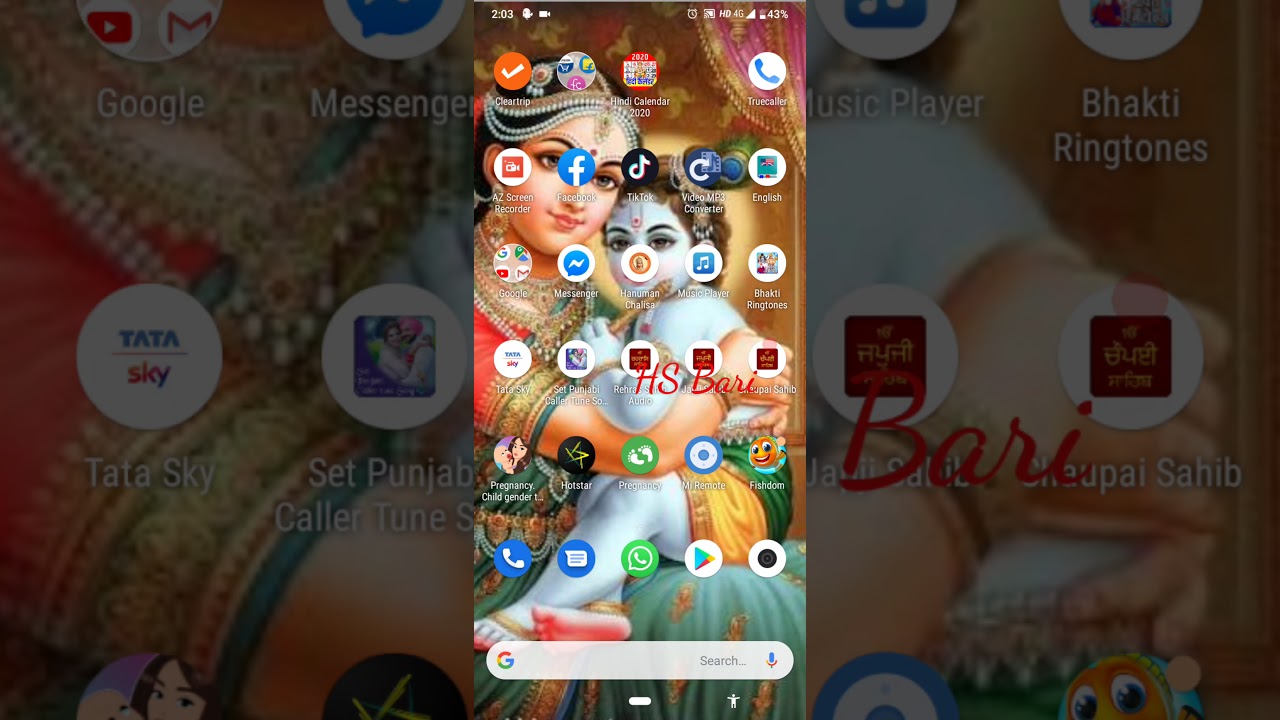 Where is split screen function in Mi A3