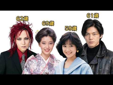 【昔と今 AI】あまりにも早く旅立った昭和・平成の伝説のスター達 | Japanese Tragic Stars If They Were Alive (Then vs. Now)