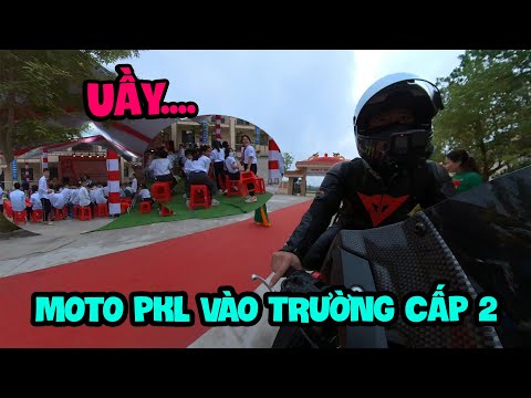 Phản Ứng Của Học Sinh Cấp 2 Cẩm Khê Phú Thọ Khi Thấy Moto PKL Vào Trường | ZinVG