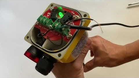 Silo Rotary van paddle level sensor bin detect switch sound and light alarm