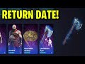 LEVIATHAN AXE PICKAXE RETURN RELEASE DATE IN FORTNITE ITEM SHOP! (Chapter 7 Season 3)