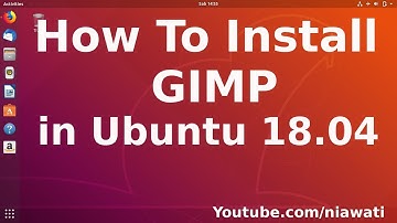 How To Install GIMP in Ubuntu 18.04 Bionic
