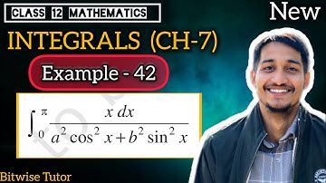 Integrals example 42 | Example 42 class 12 maths ch 7 | Example 42 integrals class 12