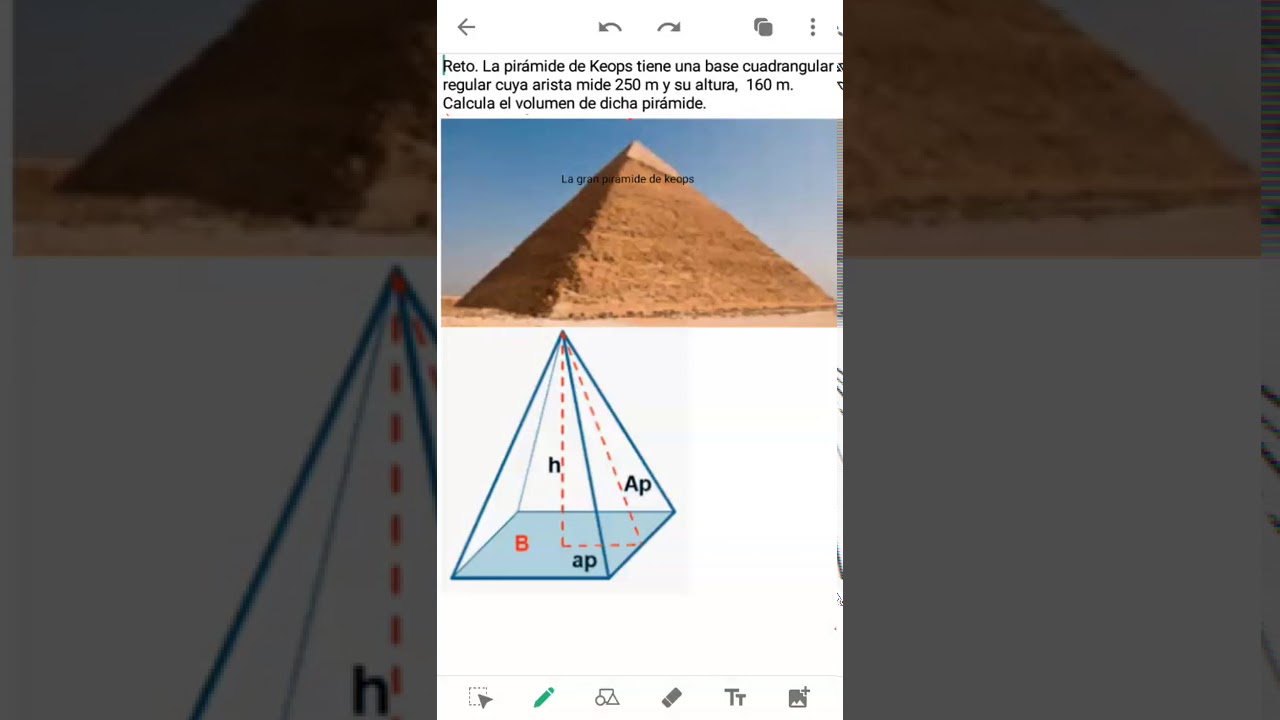 Reto Aprendo en Casa: La Gran Pirámide de keops