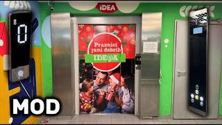 VERY BIG ThyssenKrupp DVG (mod Master Lift) @ Mall Of Montenegro, Podgorica, Montenegro