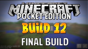 0.11.0 FINAL BUILD!? - Alpha Build 12 Gameplay Preview - Minecraft Pocket Edition