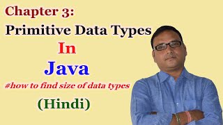 Chapter 3: Primitive Data Types In Java (Hindi) Net Worth