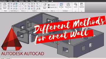 How to use Extrude | Poly Solid | Presspull Command | AutoCAD 3D