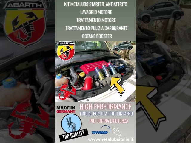 Trattamento completo Metalubs su 500 Abarth 👍😎