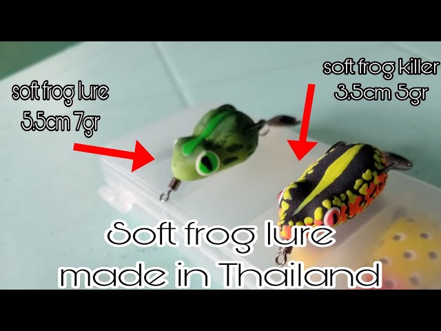 best soft frog lure Made in Thailand 