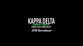 Kappa Delta 2018 Recruitment | Iowa State University