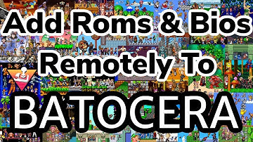 How To Add Roms & Bios To Batocera Remotely With Network Share | Windows 10 & Windows 11 Tutorials
