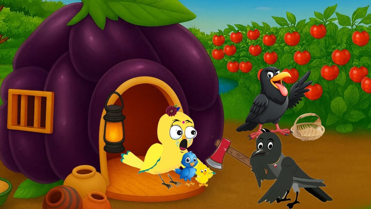 कार्टून |Rano Chidiya Ki New Hindi Kahaniyan | NEW Episode Chidiya Wala Cartoon Chidiya Kauwa Kahani