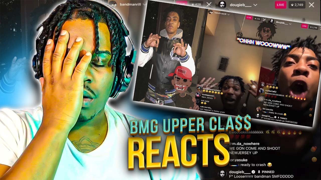 Dougie B GOES OFF‼️On Bandmanrill! After Saying He Has A Drug Problem!😳 Upper Cla$$ Reaction