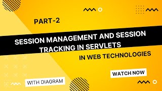 Session Management And Session Tracking in Servlets || In Web Technologies || DIG. AND EX.|| PART-2