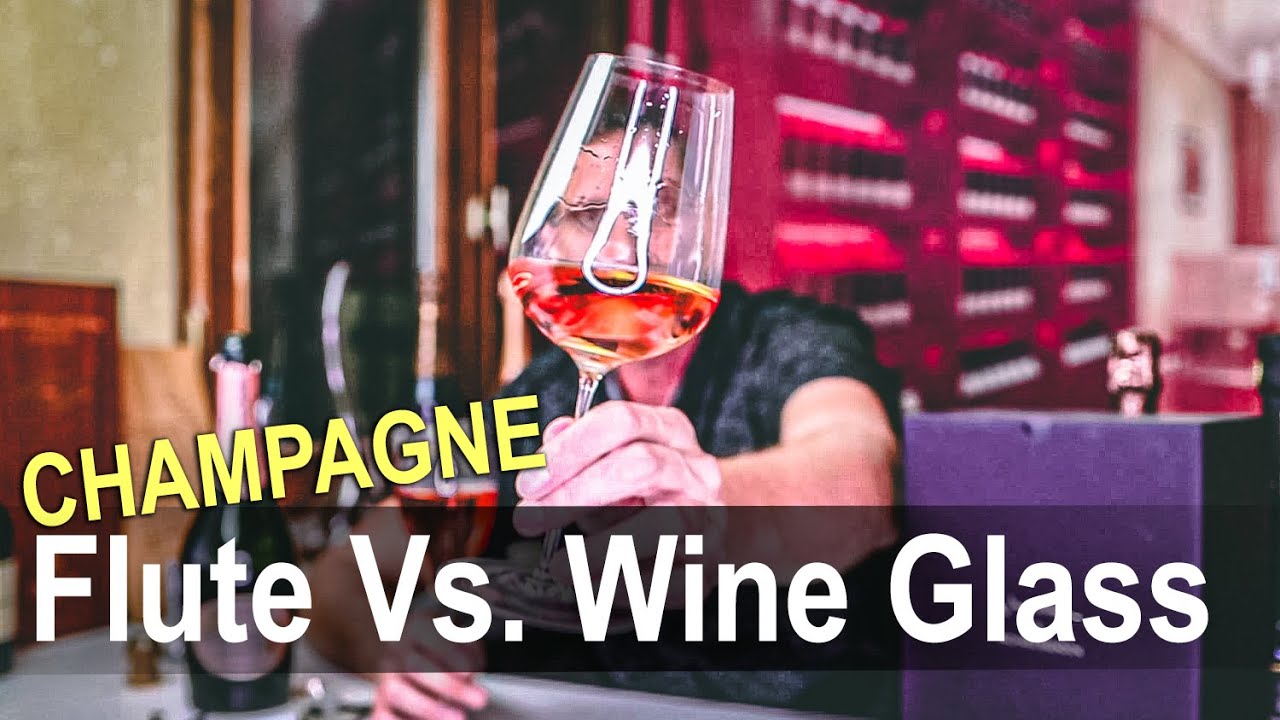Flutes for Champagne? Why You SHOULD use a Wine Glass instead!