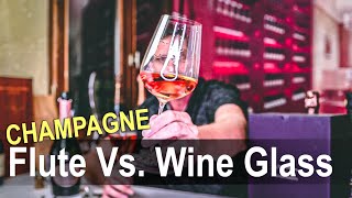 Flutes for Champagne? Why You SHOULD use a Wine Glass instead!