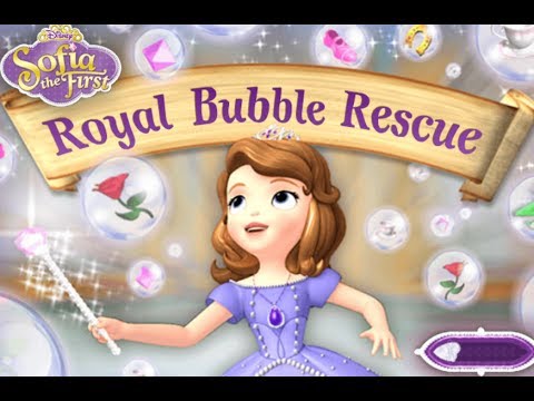 Disney Princess Baby Sofia the First - Royal Bubble Rescue Bubble Games ...