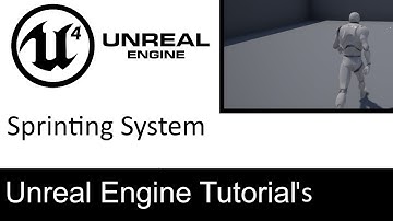 Unreal Engine 4 - Basic Sprint/Running System