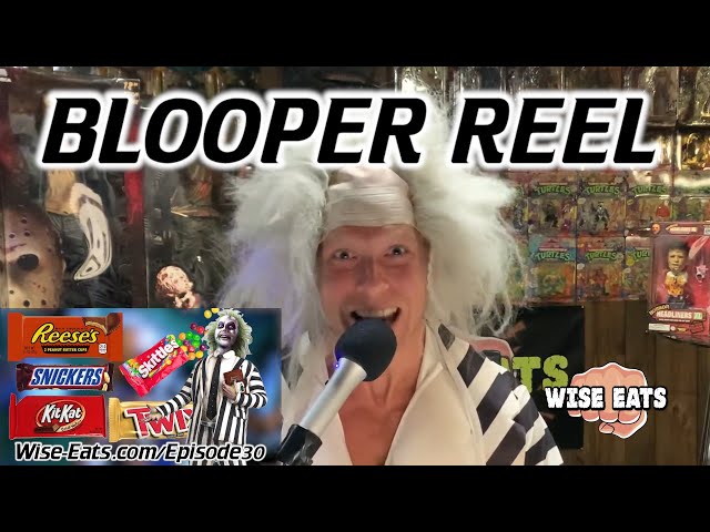 Blooper Reel / Outtakes from Episode 30 of the Wise Eats Podcast HAPPY HALLOWEEN