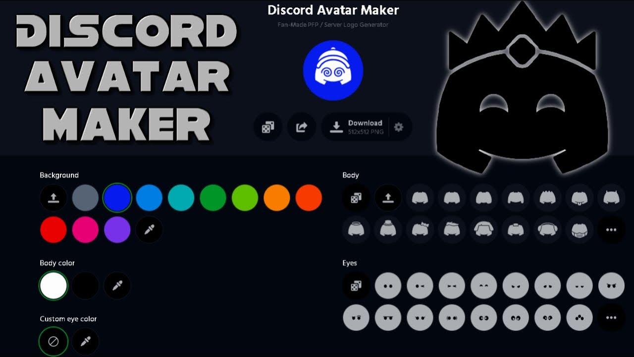 Discord Avatar Maker - Make Your own Discord Server... - youtube