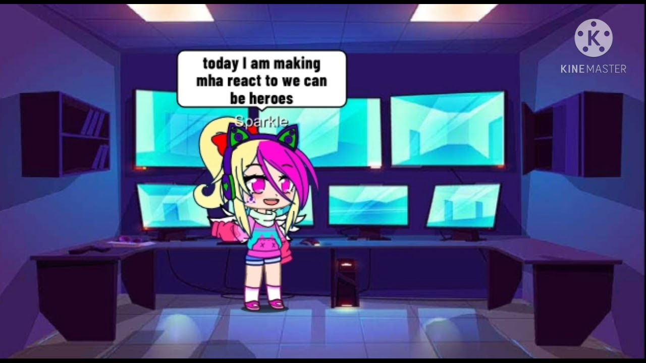 Mha react to we can be heroes // gacha life // G C pokewinx