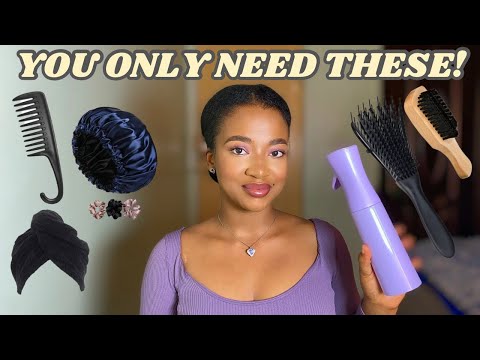 ESSENTIAL TOOLS FOR LONG AND HEALTHY TYPE 4 HAIR | BEGINNER FRIENDLY