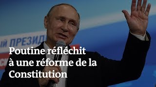 Deux mandats consécutifs maximum ? Vladimir Poutine avoue réfléchir à changer les règles