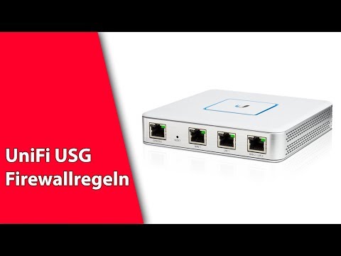 Unifi USG Firewall Regeln kurz erklärt - Tuturial deutsch
