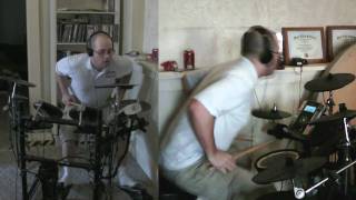 Miniatura de vídeo de "Silversun Pickups - Well Thought Out Twinkles - drum cover [dual angle] (HD)"