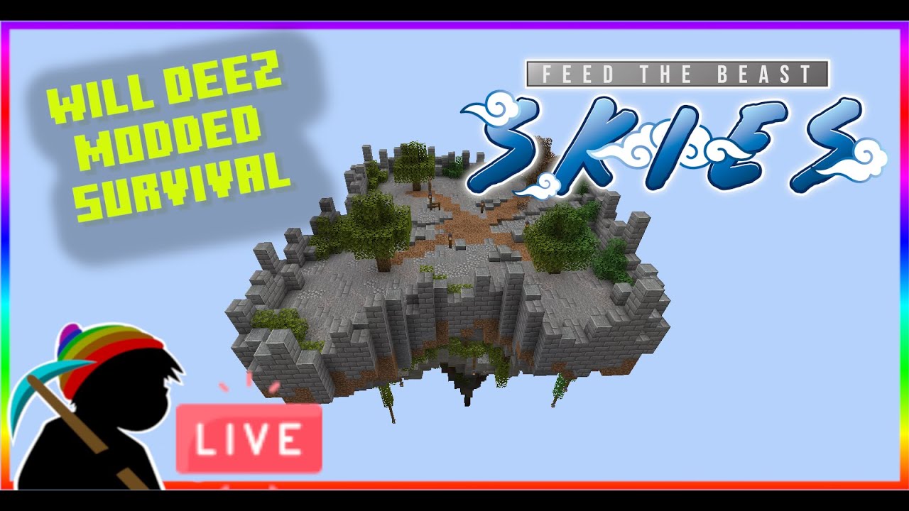 Unleash Your Creativity with Modded Minecraft: Live Stream FTB Skies ...