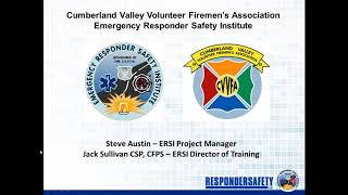 Expanding Traffic Incident Management TIM Training to the Volunteer Firefighter/EMT Community