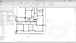 REVIT Videocourse - 03 - New Project, Reference Image, Units, Snaps, Modify, Scale, Rotate, Copy, 2D