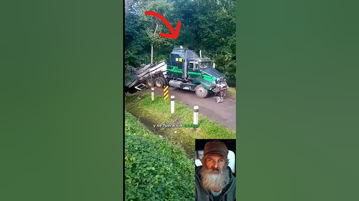 accidente sufrió el conducto de este Camión😯#camion #truck #trailer #camioneros #camiones