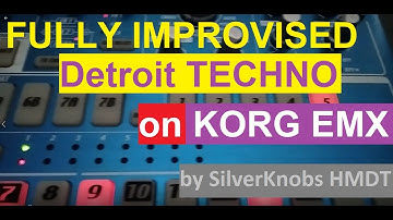 Live Detroit Techno Set on KORG EMX-1 by SilverKnobs HMDT