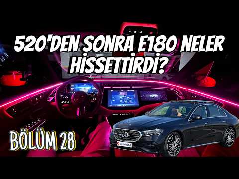 Mercedes E180 W214 İncelemesi | BMW 520i ile Karşılaştırınca Sonuç Ne? |  BÖLÜM 28