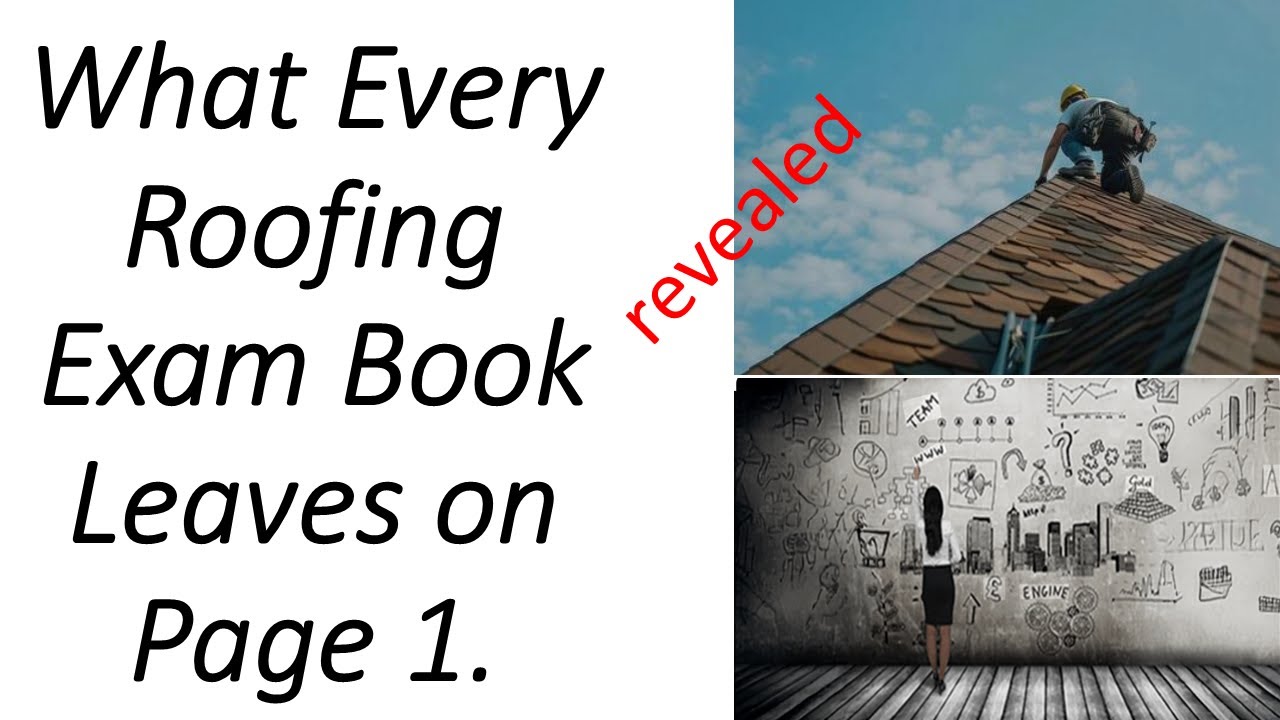 Roofing Exam Books