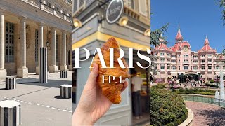 PARIS TRAVEL VLOG Ep.1 🥖 Cafes, Shopping, Restaurants & Disneyland Day!