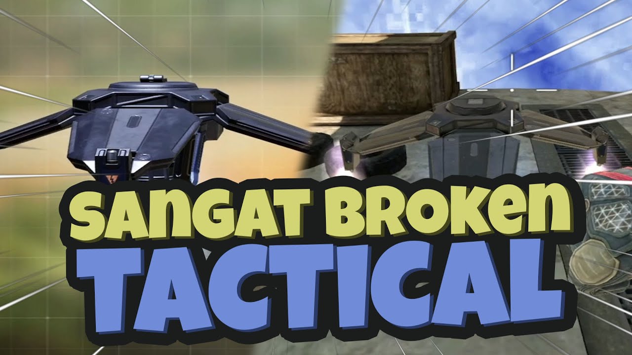 TACTICAL EQUIPMENT YANG SANGATLAH BROKEN!! FLASH DRONE!! CODM INDONESIA