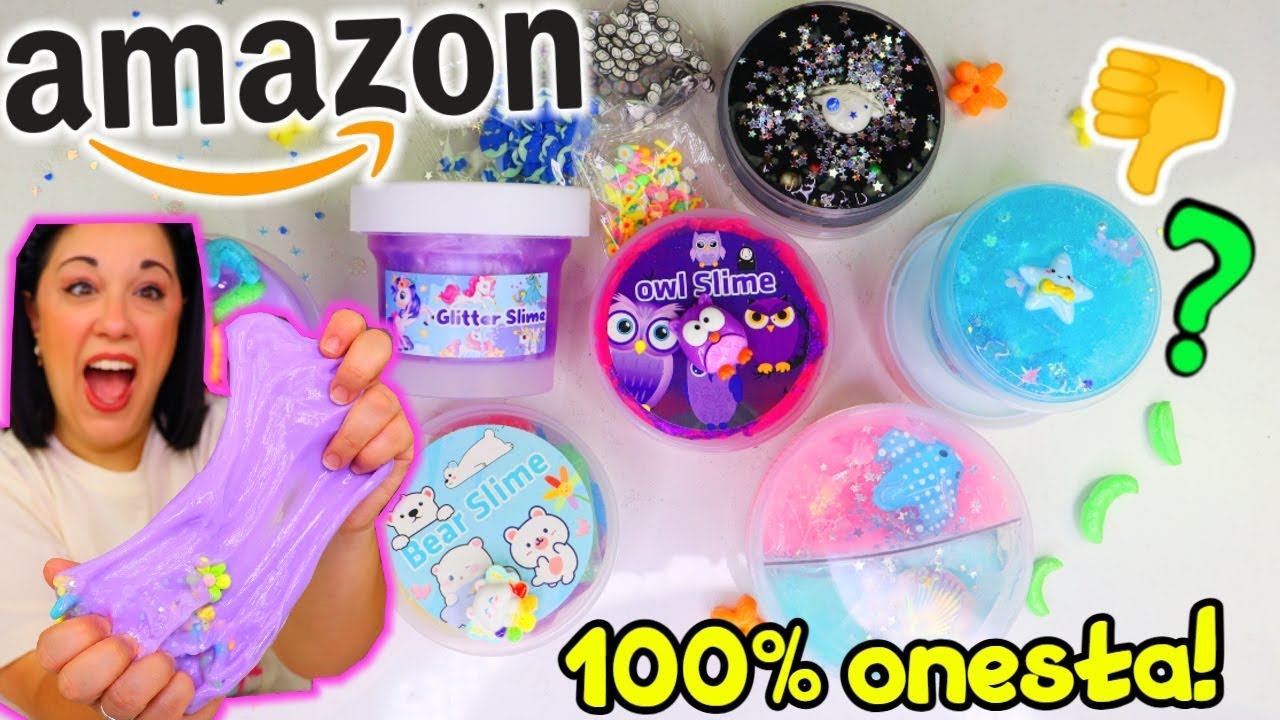 Apro SLIME COMPRATI su AMAZON! RECENSIONE 100% ONESTA! iolanda sweets