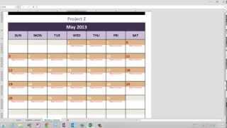 ProjectNote ® 2014: Working with the Project Scheduler