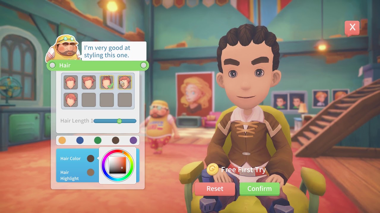 Barber Shop Finally Open and had my first hair cut!My Time At Portia