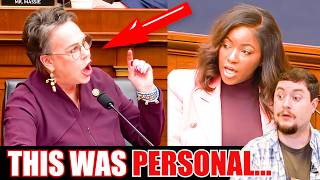 Pissed off Harriet Hageman DESTROYS unhinged Jasmine Crockett in front of the entire nation