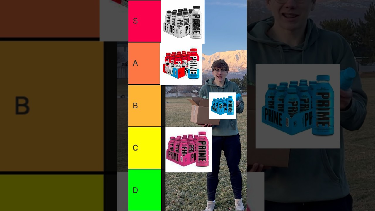 Tier List of every Prime 🧃