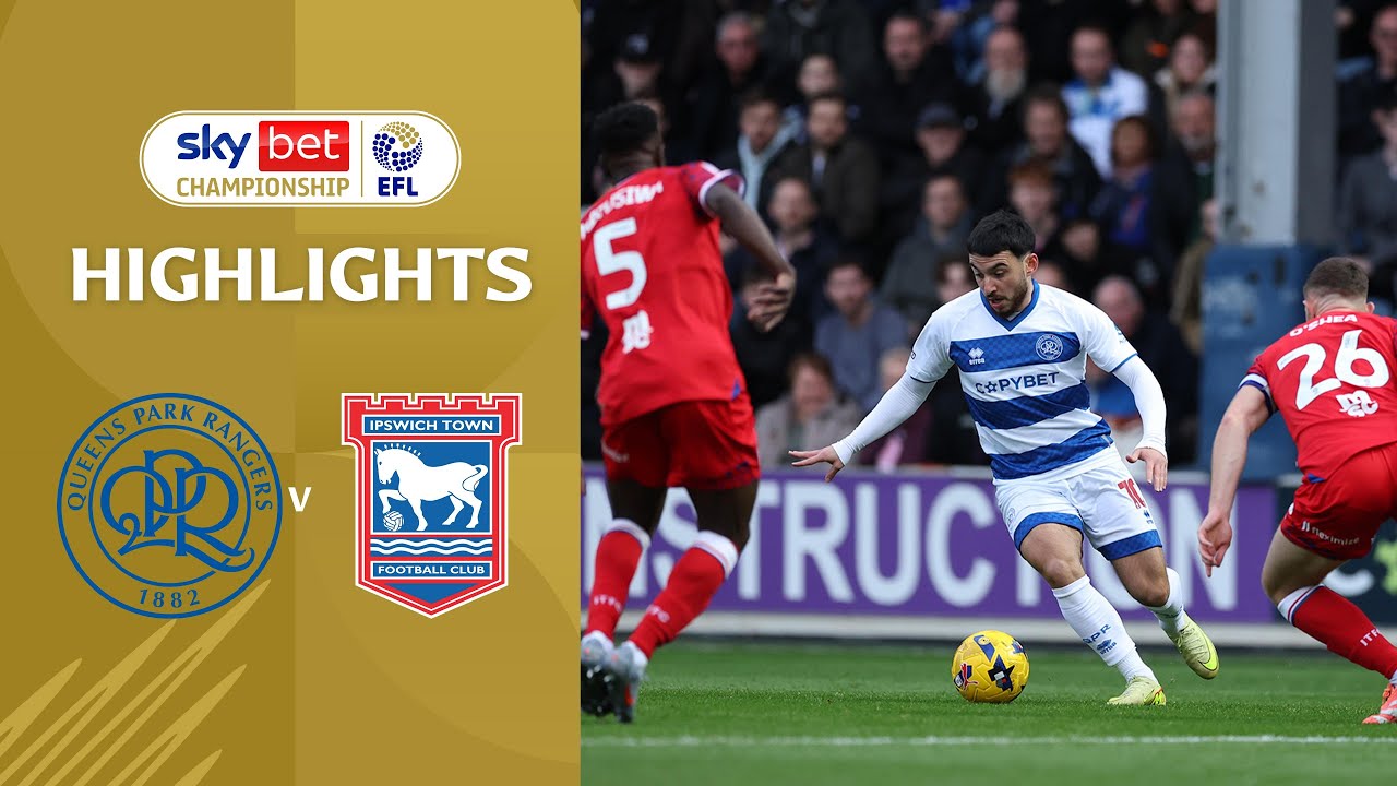 [Highlight] EFL Championship : QPR vs Ipswich Town (01-11-68)