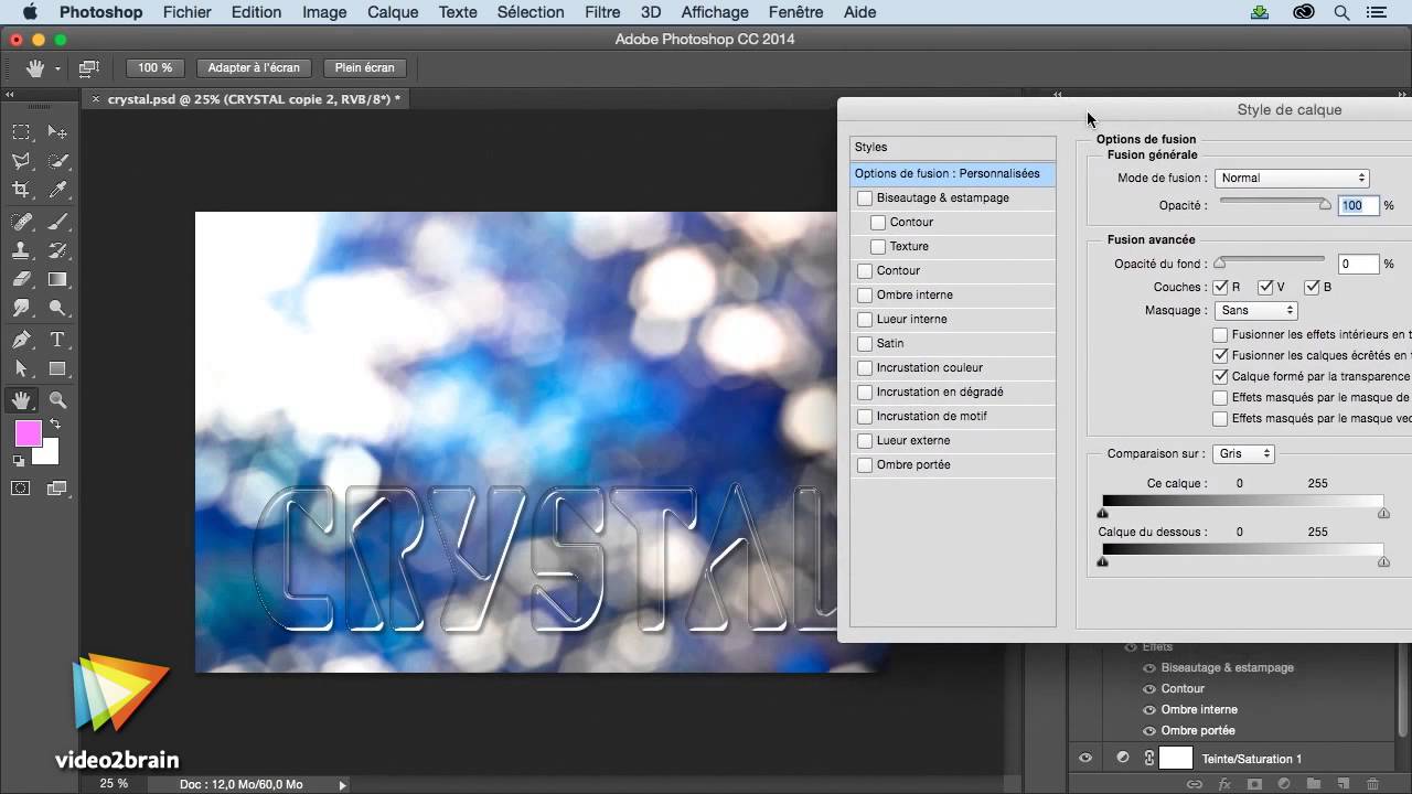 Tutoriel Photoshop CC : Intégrer de la brillance | video2brain.com