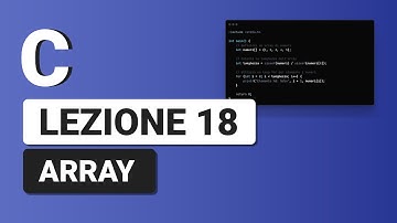 Array - C Tutorial Italiano 18