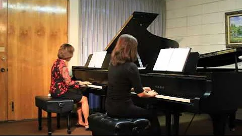 Music May 2015 Denise Peck and Madeleine Le - JS B...