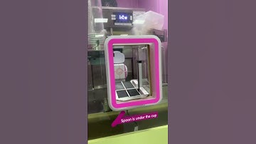 Robot Ice Cream vending machine