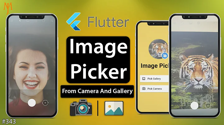 Flutter Tutorial - Image Picker From Camera & Gallery | The Right Way [2021] Pick Images & Videos